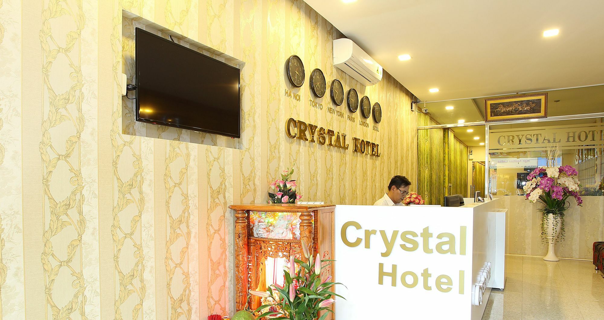 Saigon Crystal Hotel Bandar Ho Chi Minh Luaran gambar