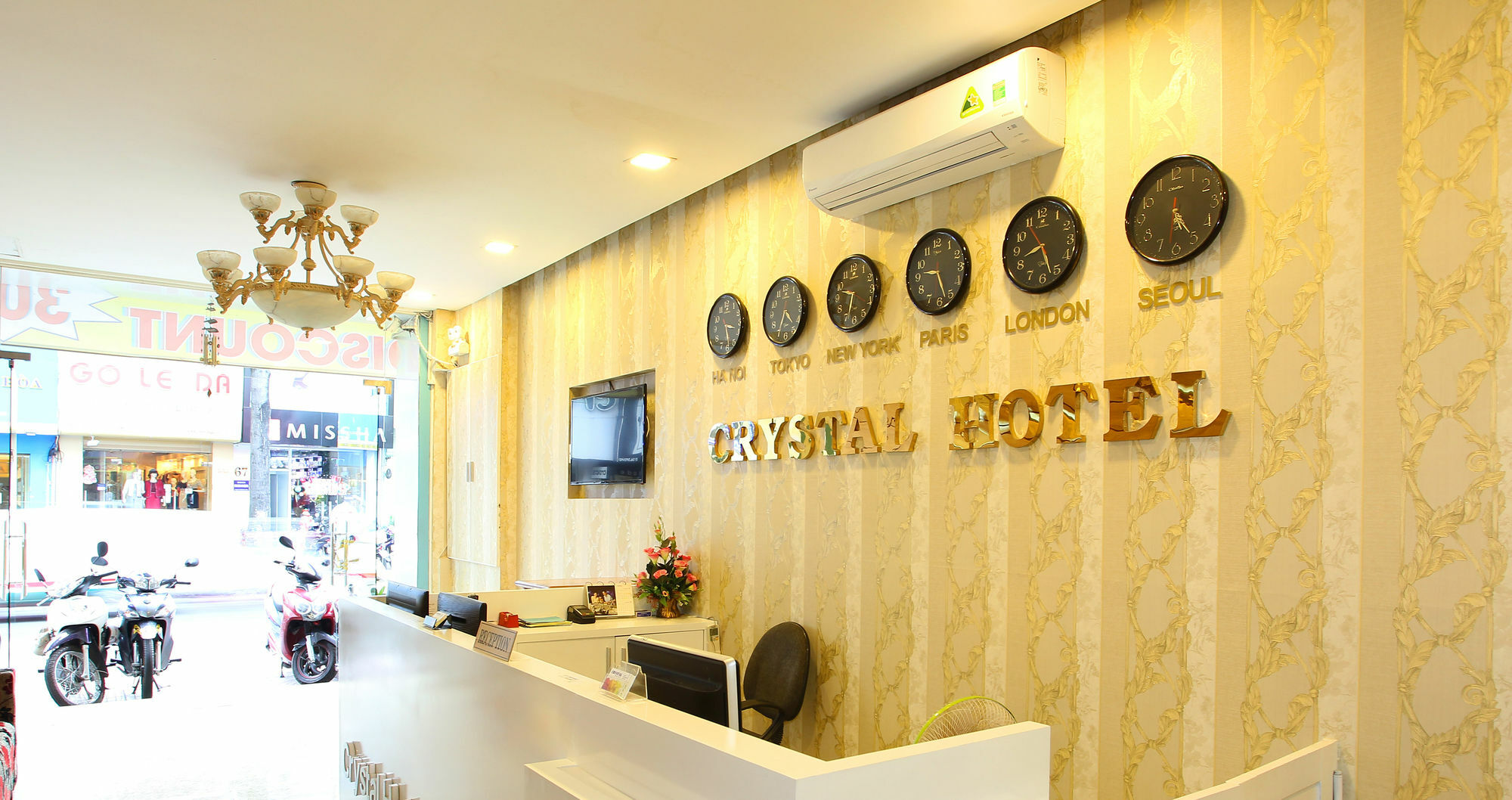 Saigon Crystal Hotel Bandar Ho Chi Minh Luaran gambar
