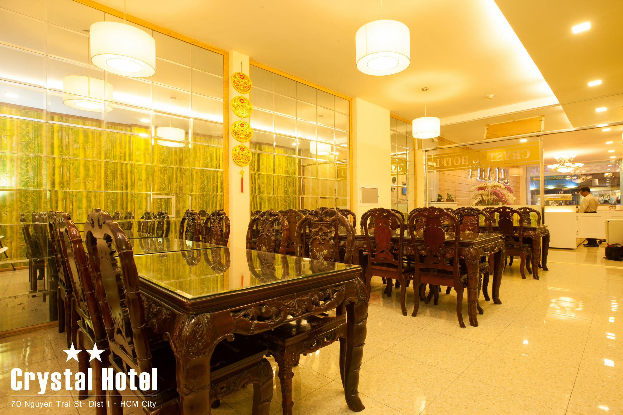 Saigon Crystal Hotel Bandar Ho Chi Minh Luaran gambar